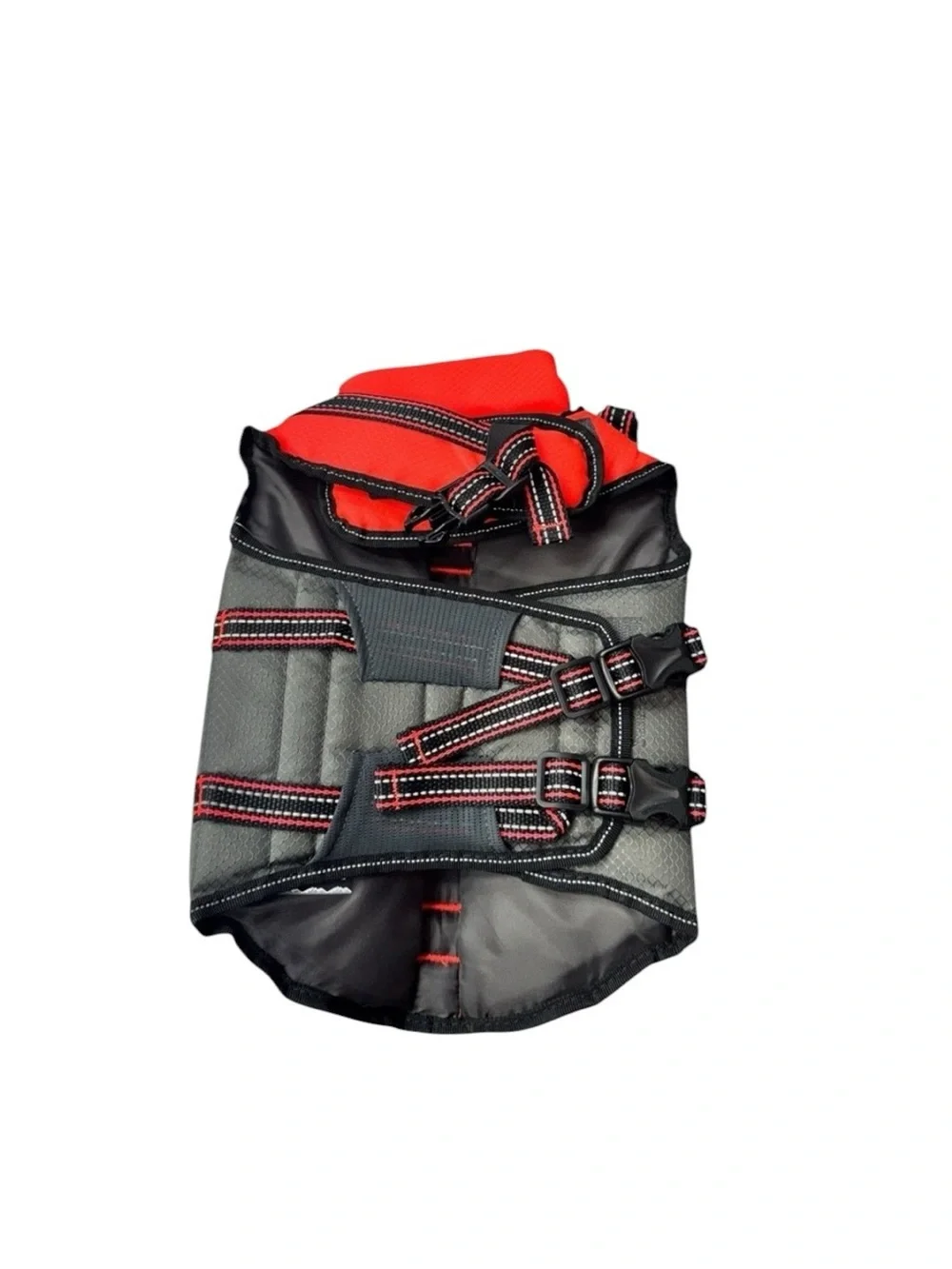 Arcadia Trail High Visibility Red Dog Life Jacket